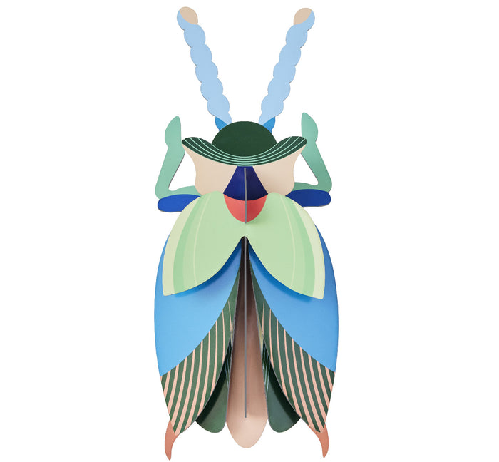 Wanddekoration "Big Insects - Emerald Beetle"