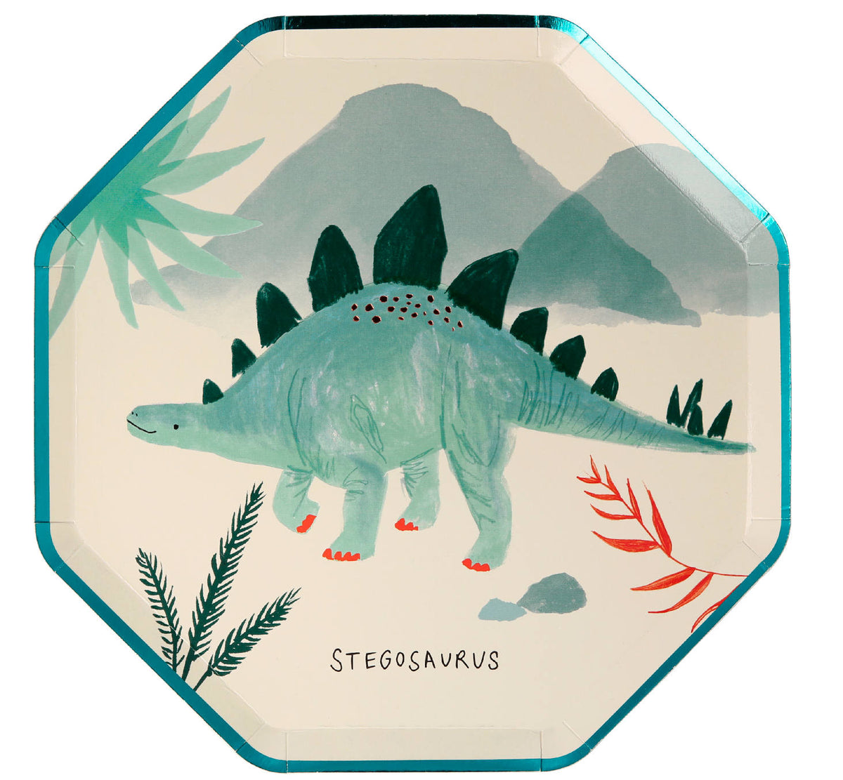 Pappteller "Dinosaur Kingdom" 8er Set