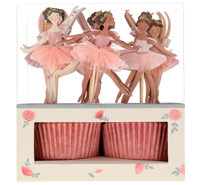 Cupcake-Set "Ballerinas" 24er-Set