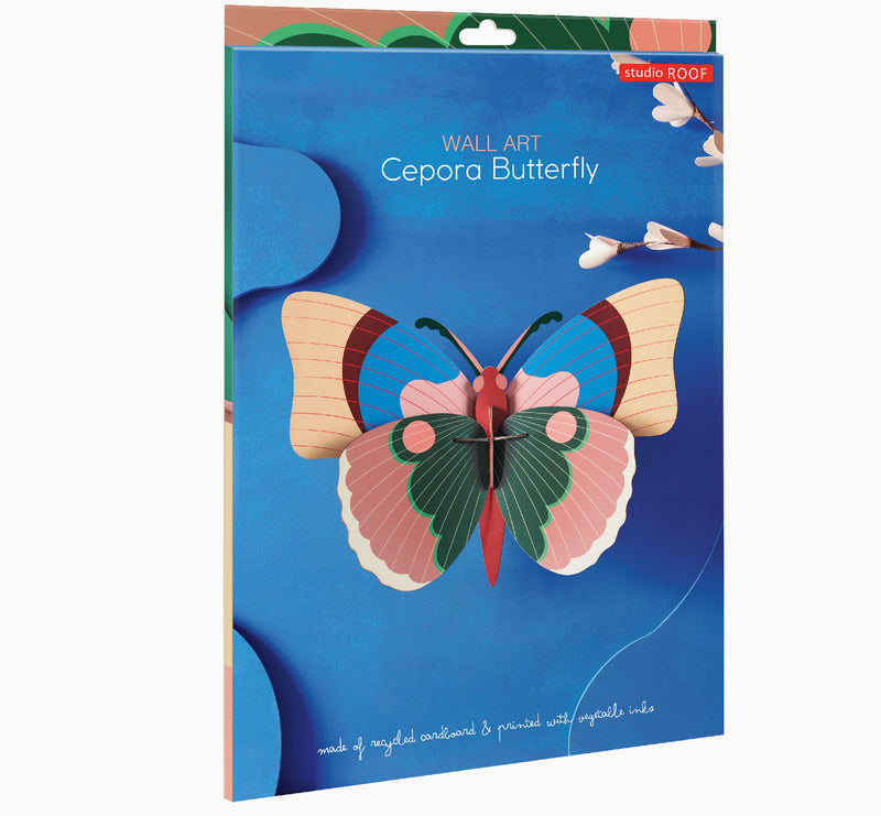 Wanddekoration "Big Insects - Cepora Butterfly"