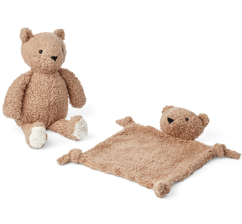 Babygeschenk-Set "Ted Mr Bear Beige" 2-teilig