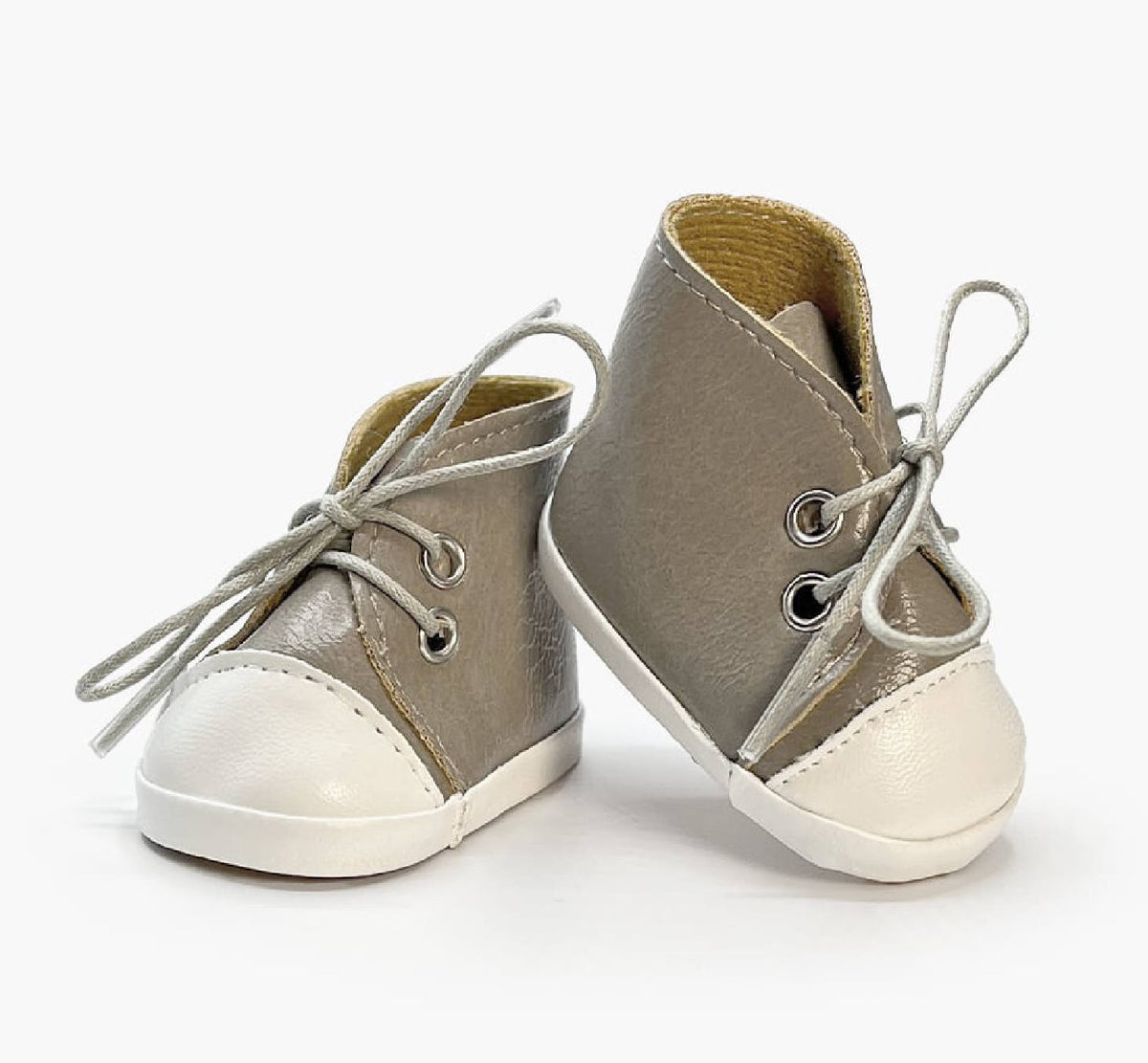 Puppenschuhe "Taupe"