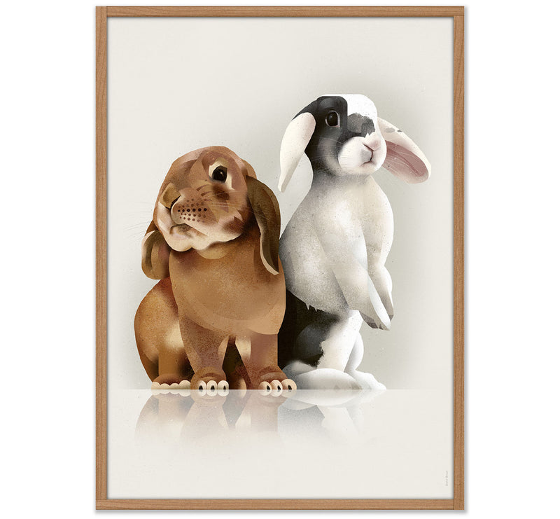 Poster "Bunny Love" 50x70cm
