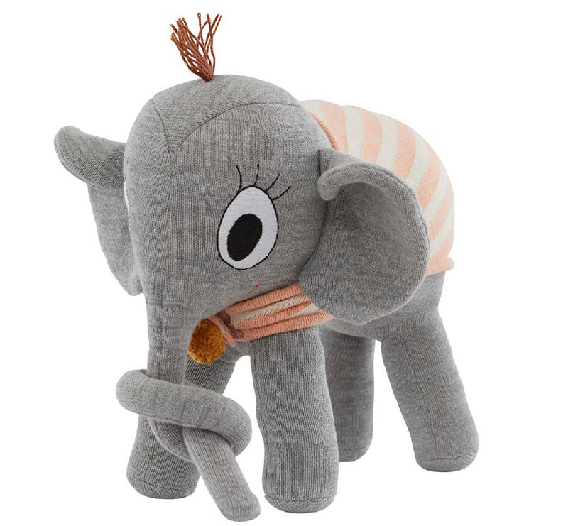 Großes Kuscheltier "Ramboline Elephant - Grey"