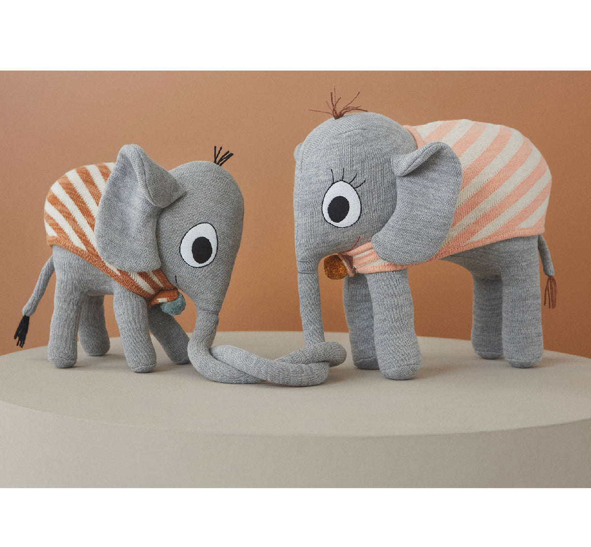 Großes Kuscheltier "Ramboline Elephant - Grey"