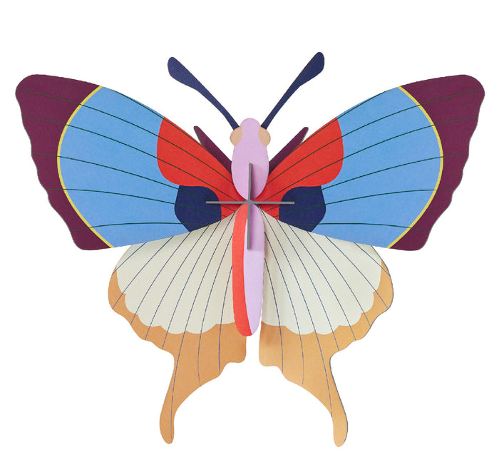 Wanddekoration "Big Insects - Plum Fringe Butterfly"