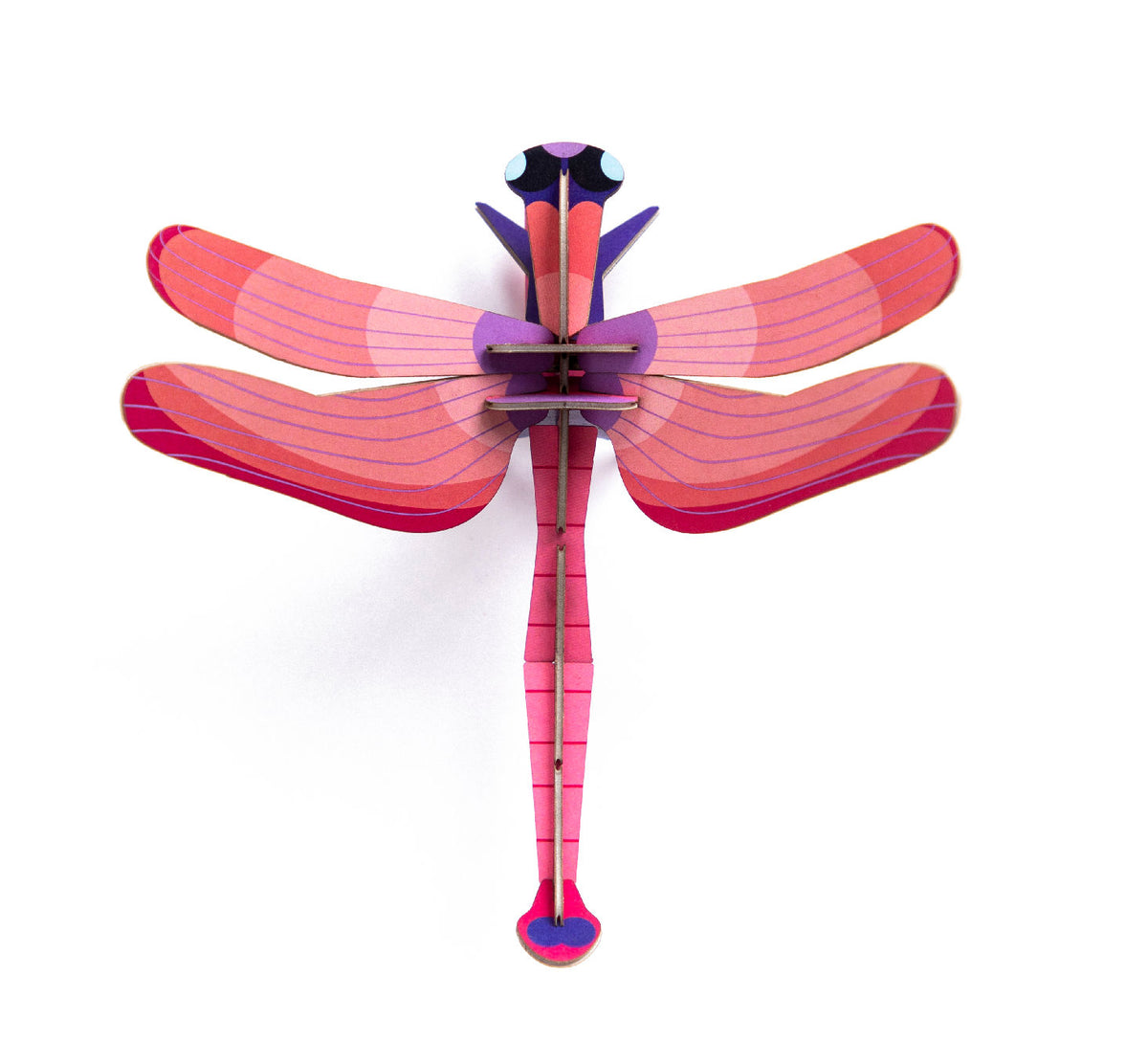 Wanddekoration "Small Insects - Ruby Dragonfly"